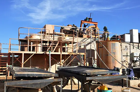 2800 TPD Copper-Bearing Gold Ore Beneficiation Plant in Kazakhstan