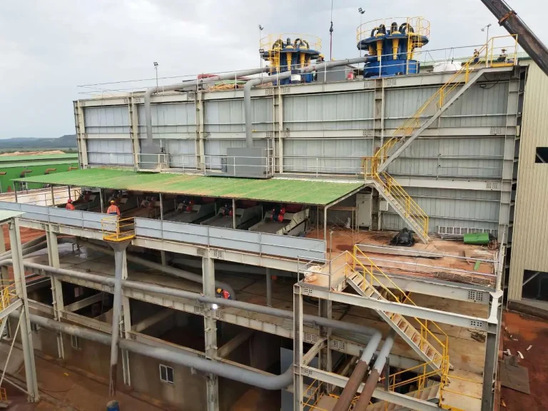 1500 TPD Alluvial Gold Processing Plant in Guinea
