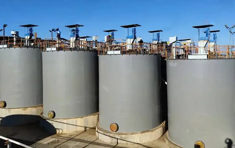 500 TPD Gold Flotation & CIL Plant in Iran