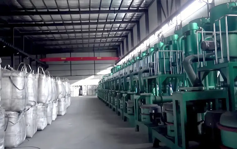 10000 TPA Spherical Graphite Plant in China