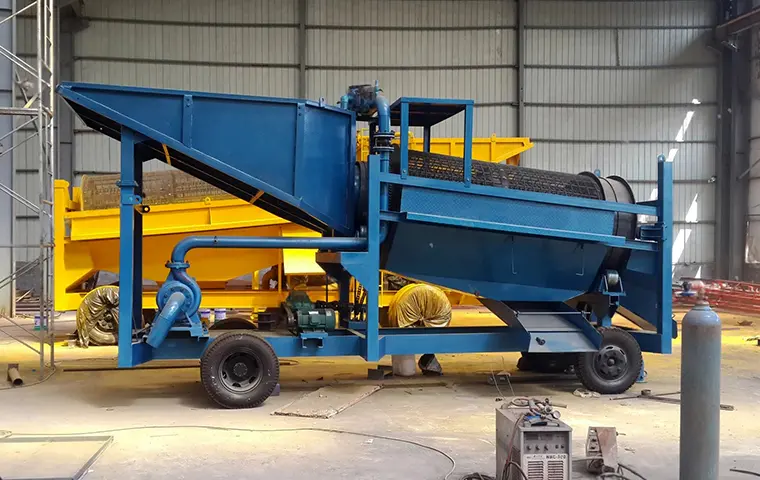 Mobile Gold Washing Plant in Sierra Leone