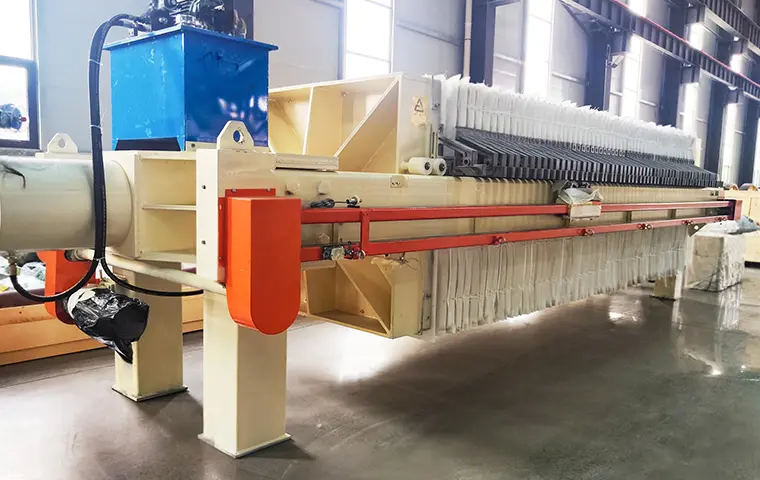 Advanced Sludge Dewatering Project with Plate Filter Press in South Africa