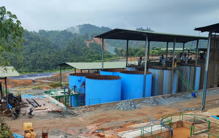 1500 TPD Gold Mine CIL Expansion Project in Malaysia