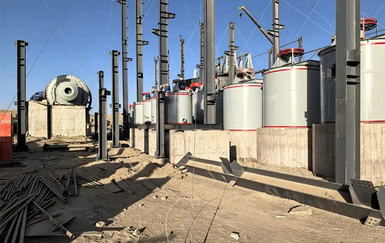 1800 TPD Flexible CIL/CIP Gold Processing Plant